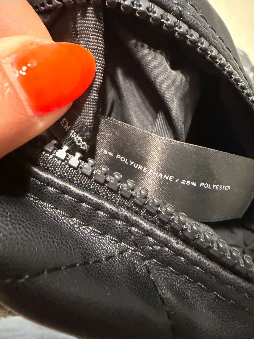 Marc Jacobs Moto Quilted Cosmetic Pouch in Black - Picture 12 of 12